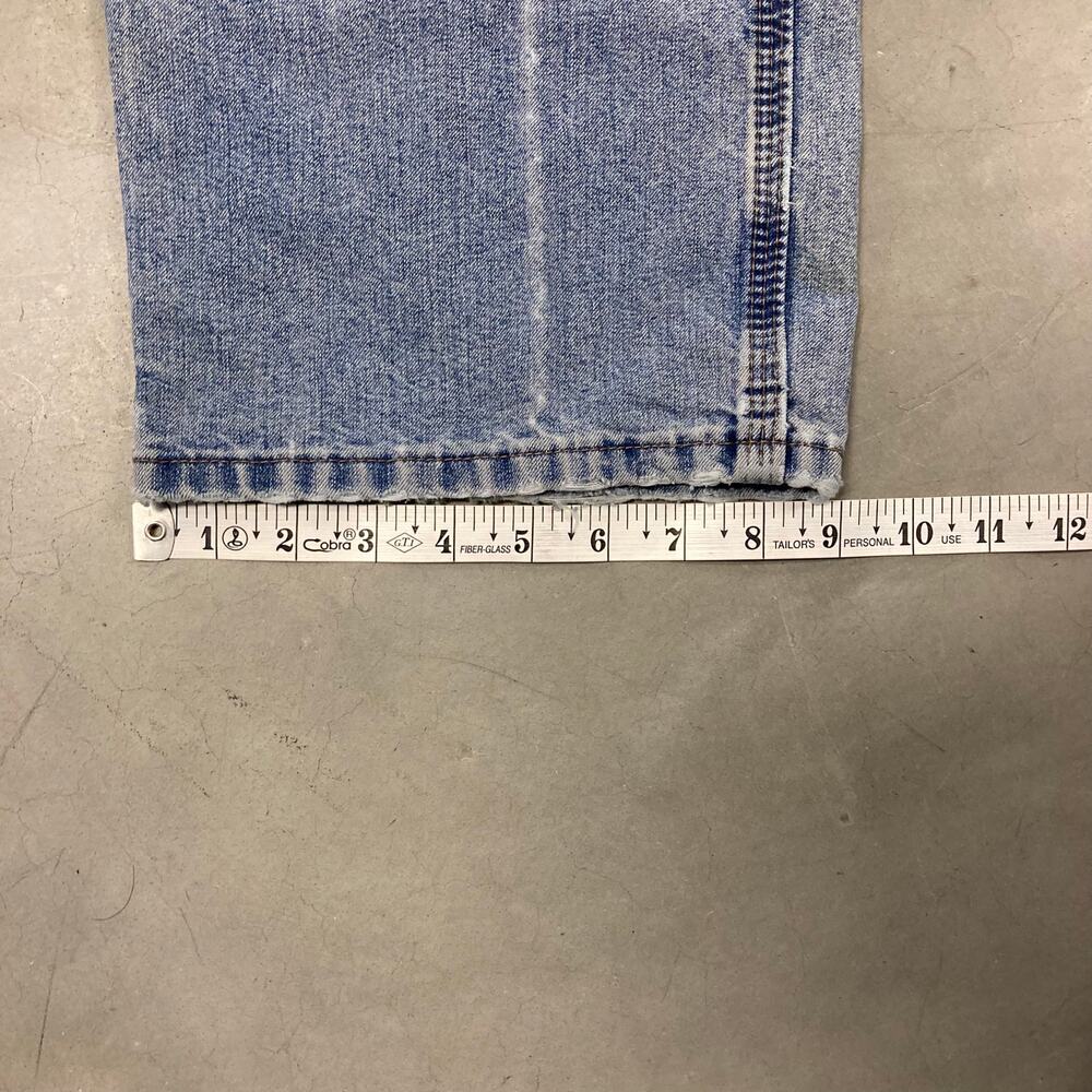 Baggy Y2K wrangler carpenter cargo Jeans 34x34 - Picture 4 of 5